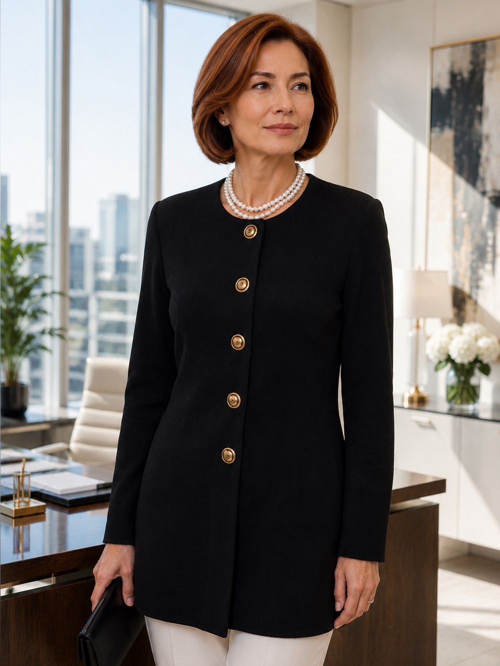 St. John Collection Evening Knit Jacket – Size M (US 8) - Picture 9 of 11